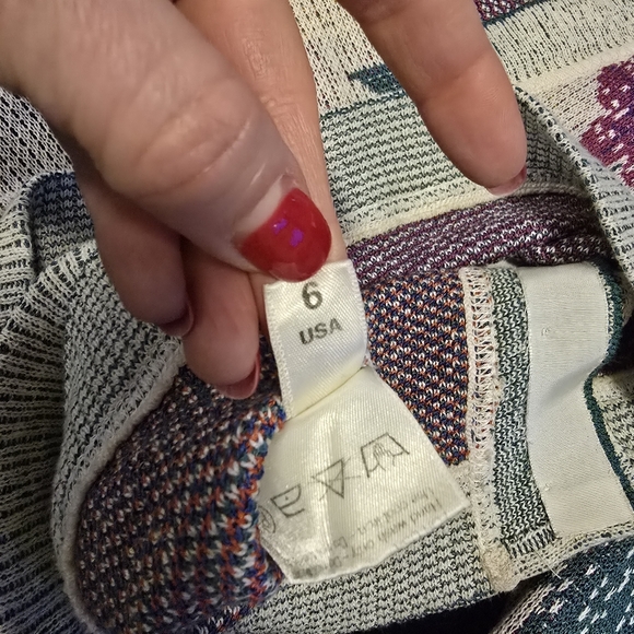 Bogner Vintage Floral Embroidered Beige Cardigan Soze 6 Cotton/Silk - Picture 13 of 16